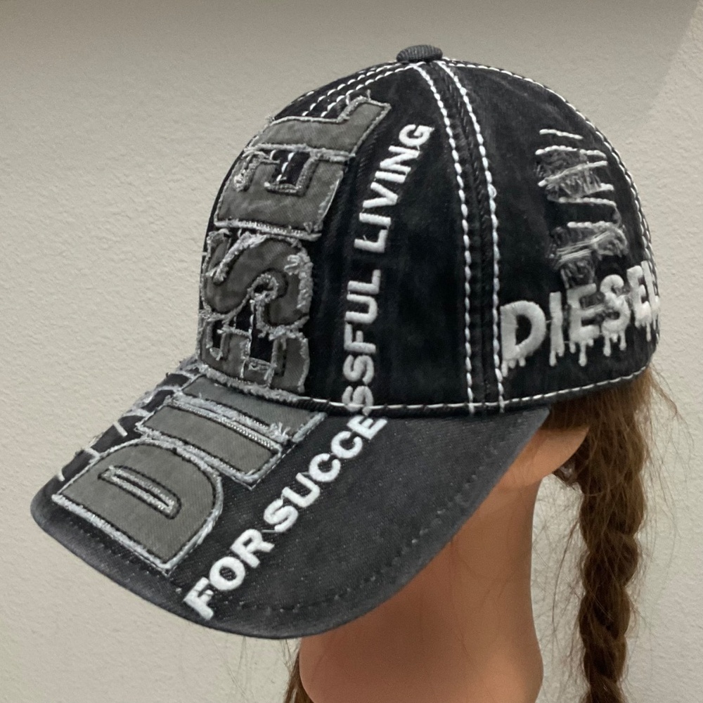Diesel Distressed Cap . - Picture 3 of 6
